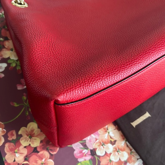 Red Gucci Soho shoulder bag - Picture 7 of 17